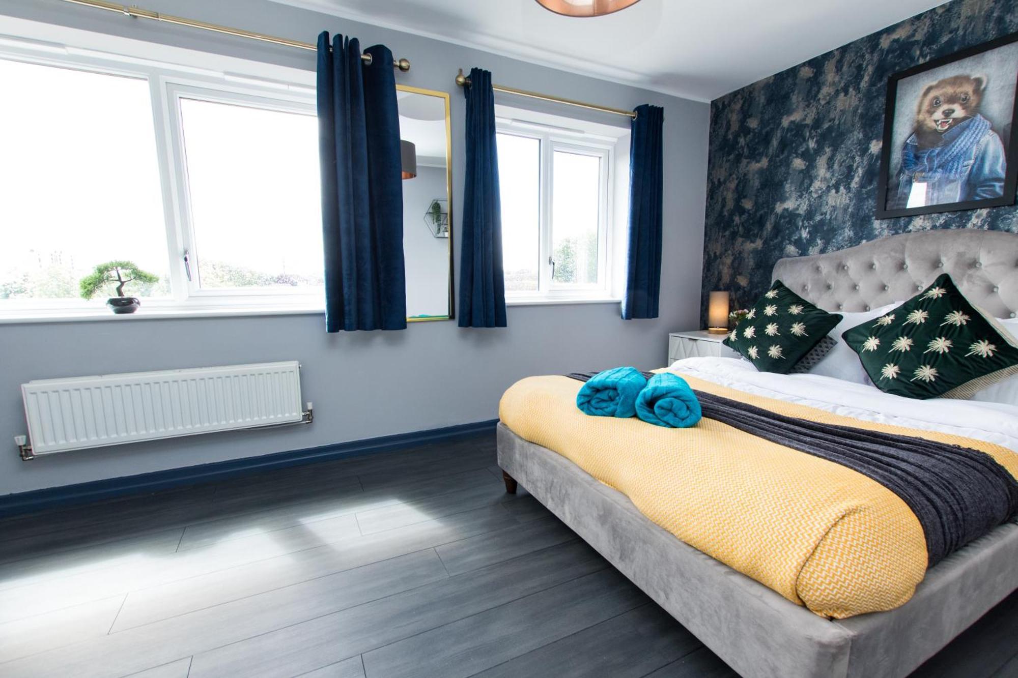 Free Parking 3 Bedroom House In Nottingham Exteriör bild